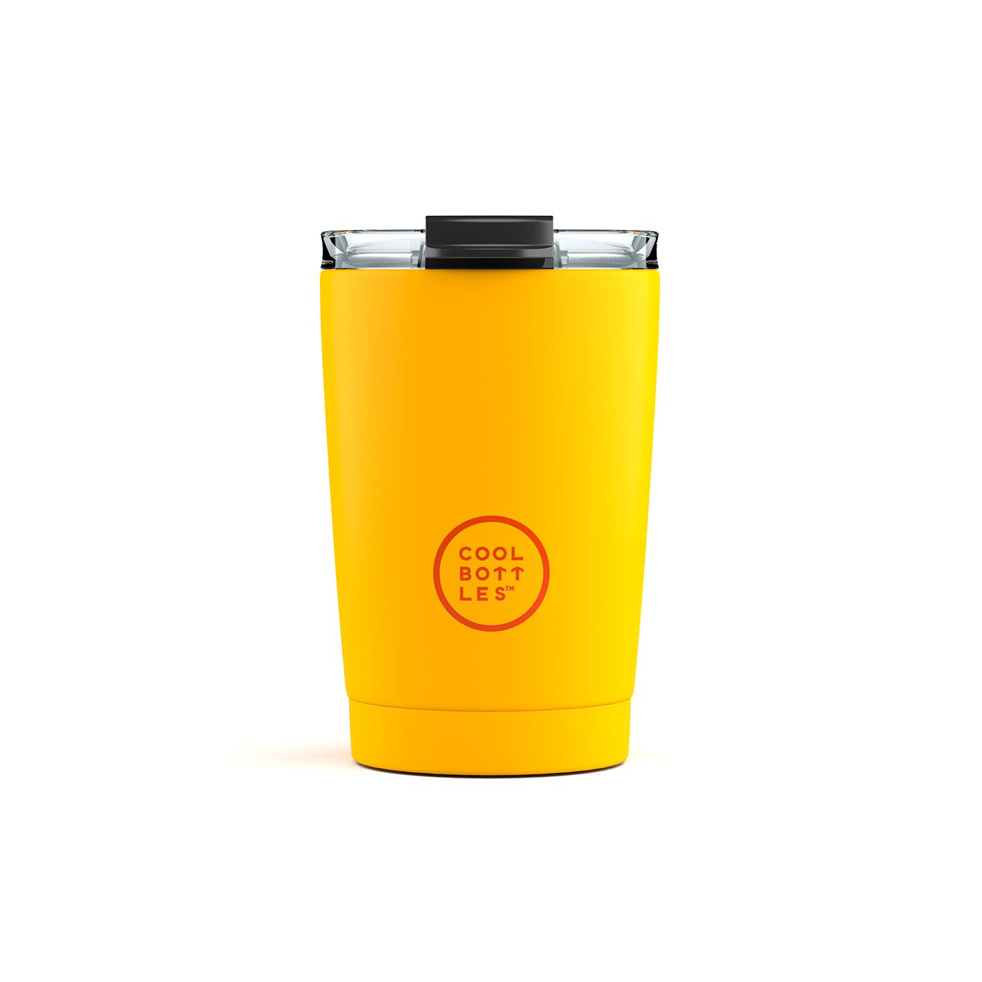 Cool Bottles Kubek termiczny 330 ml Triple cool Vivid Yellow