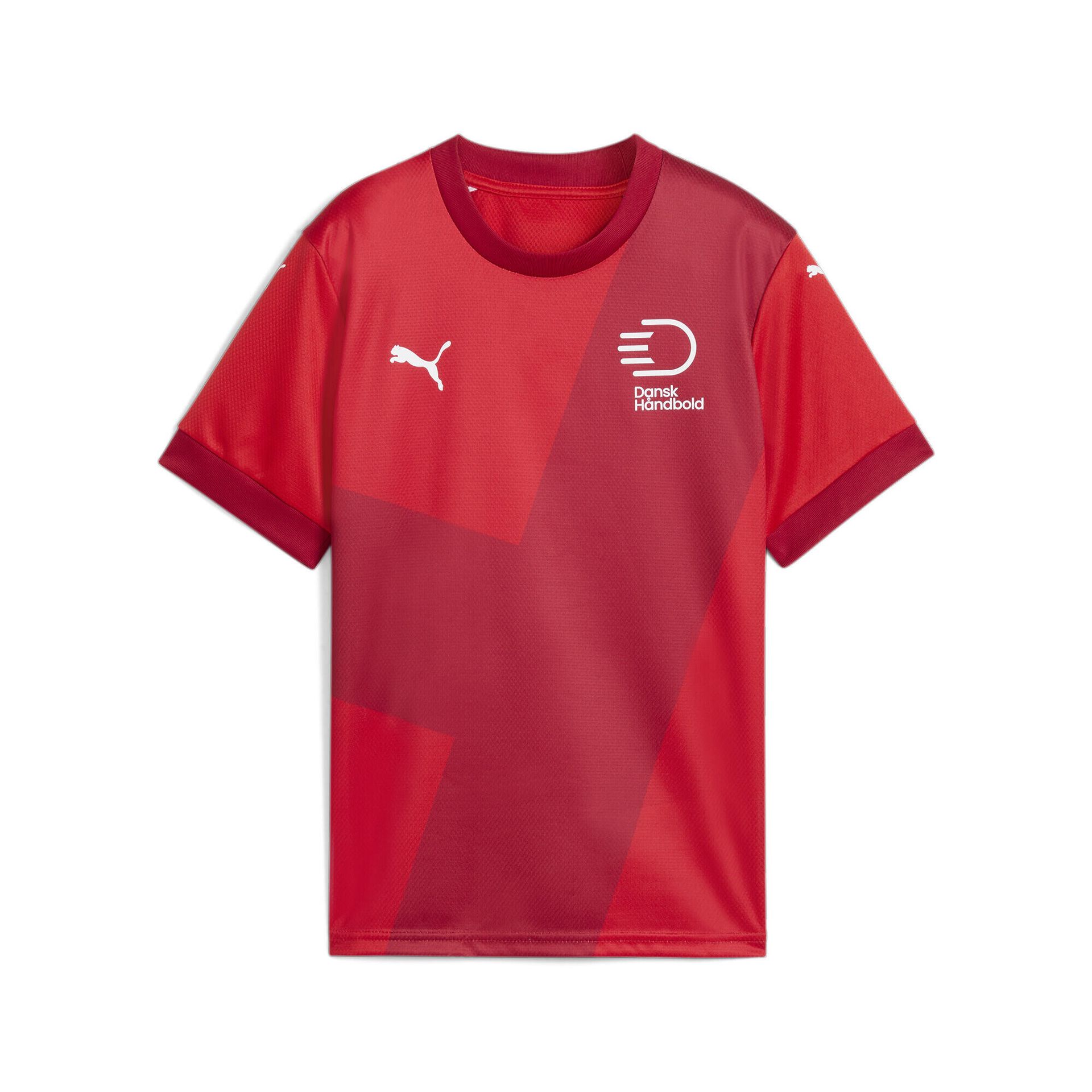 Młodzieżowa koszulka domowa duńskiej reprezentacji w piłce ręcznej 24/25 PUMA