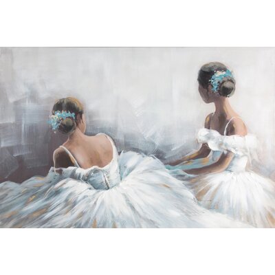 Obraz EUROFIRANY 649 120 x 80 cm Błękitny