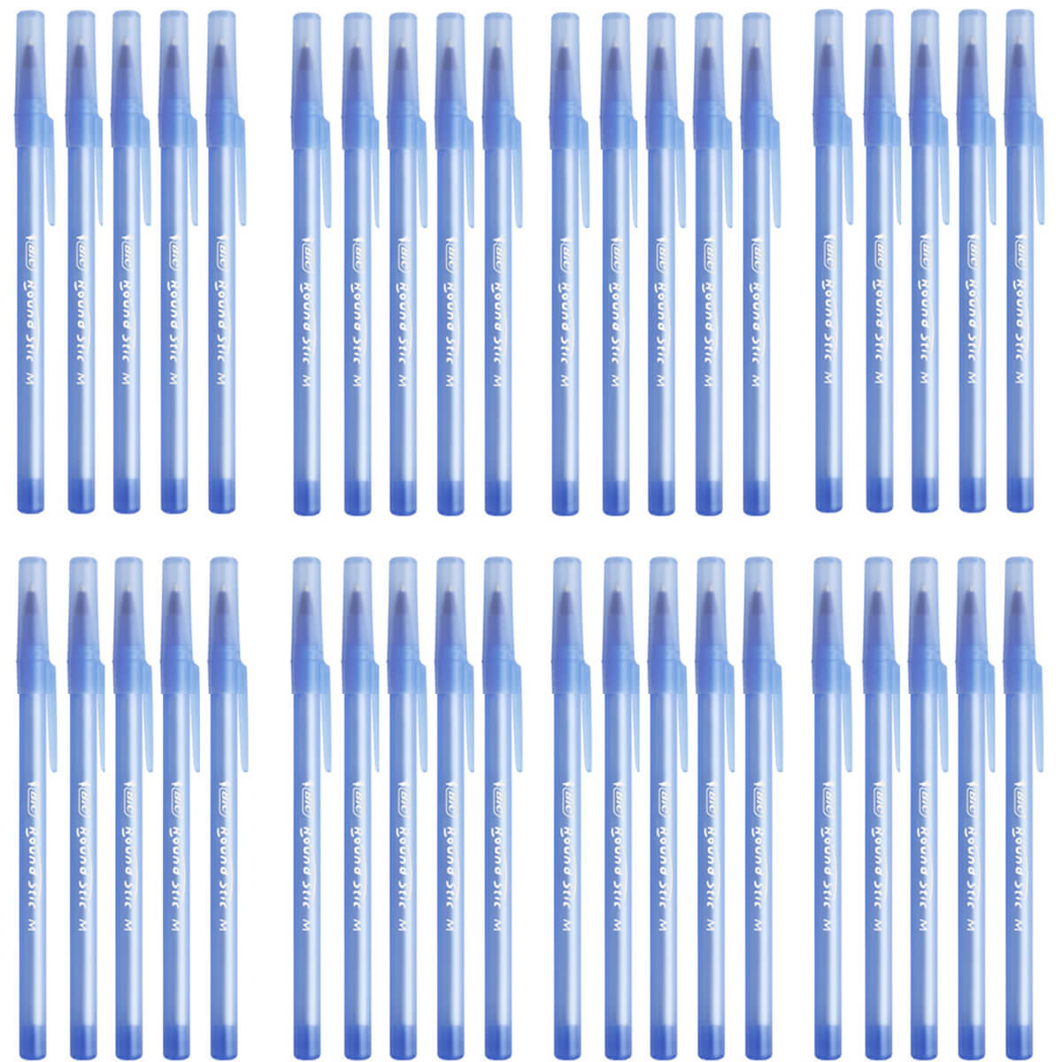 40 szt. x długopis BIC Round Stic Classic 1,0 mm, niebieski