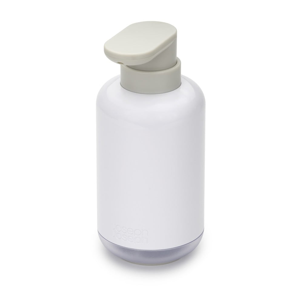 Biały plastikowy dozownik do mydła 300 ml Duo – Joseph Joseph