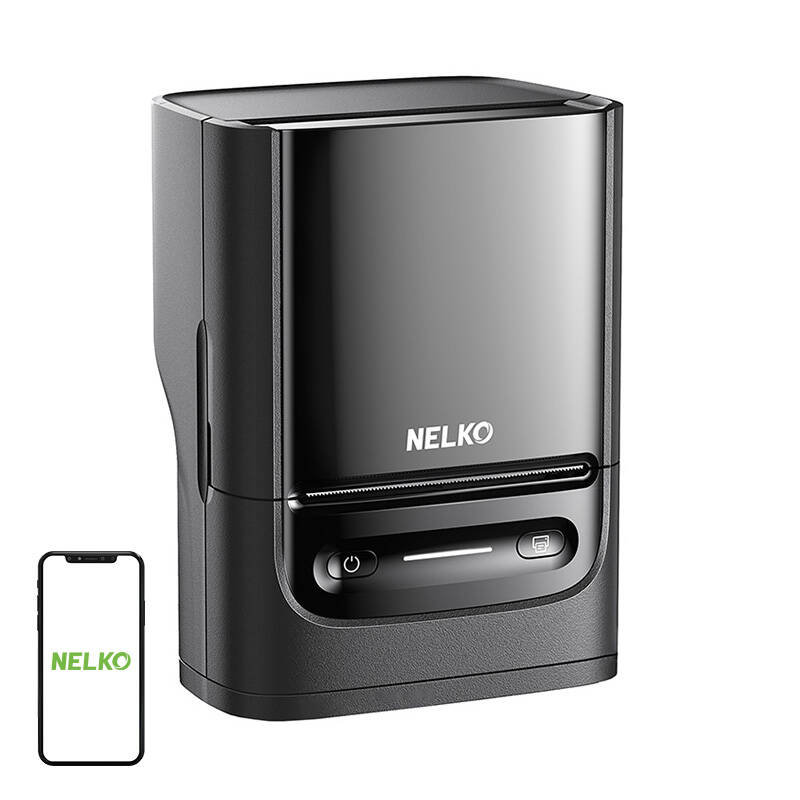 Termiczna Drukarka Etykiet Nelko Pm220 (Czarna)