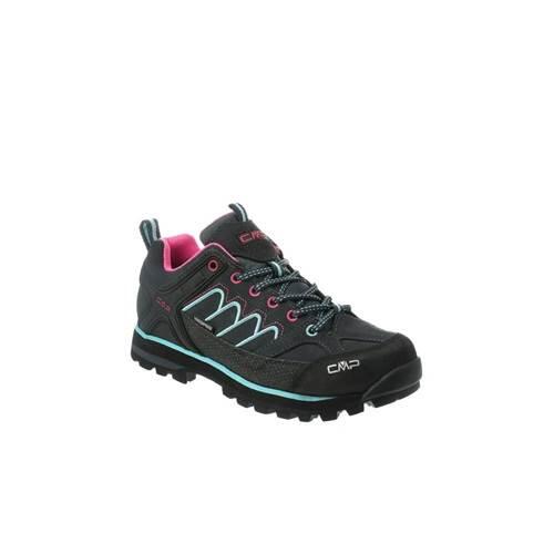 CMP Damskie buty trekkingowe Moon Low Trekking Wp Walking, antracytowe, 38 EU