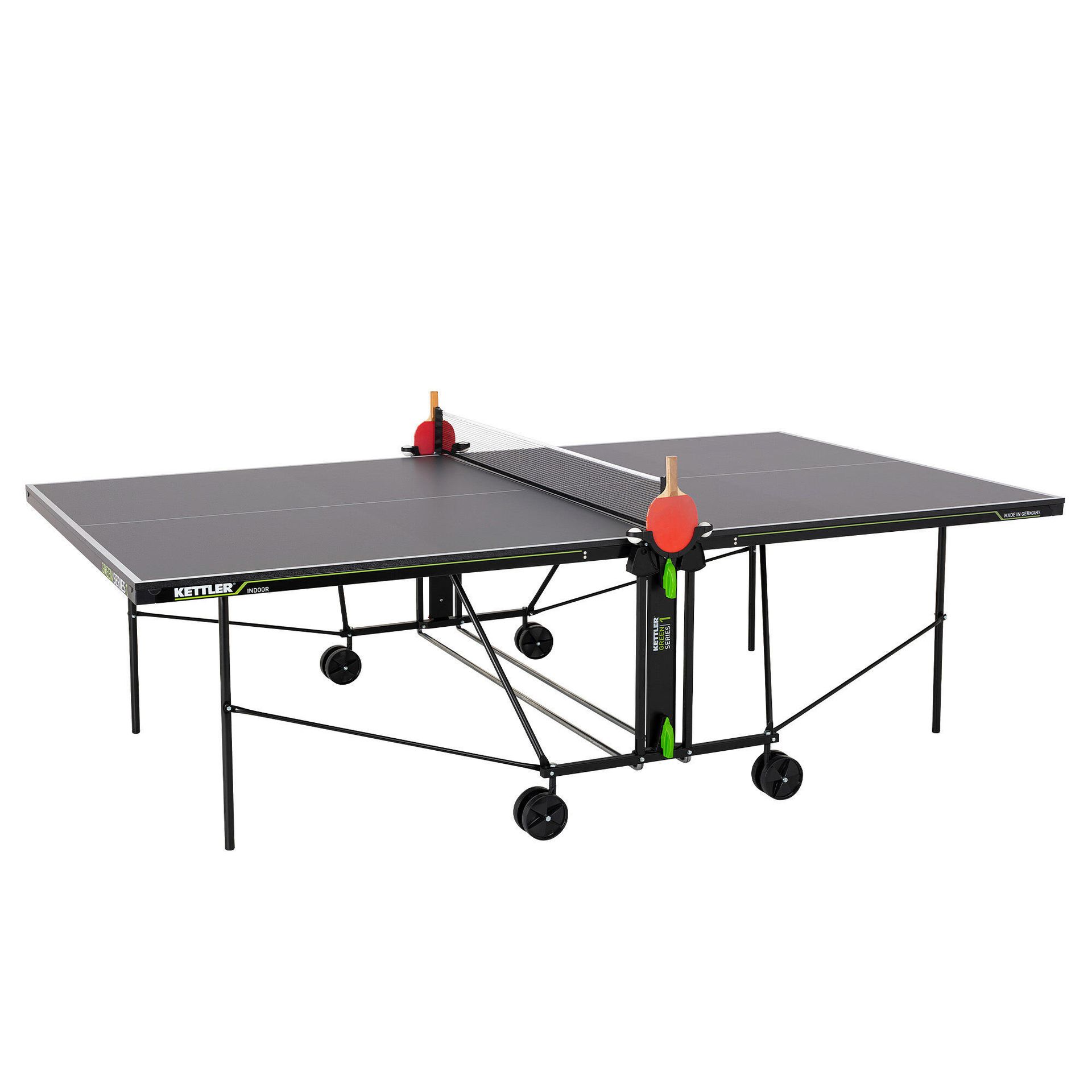 Kettler Stół do tenisa stołowego do użytku wewnątrz Green Indoor 1 215.9010/KE