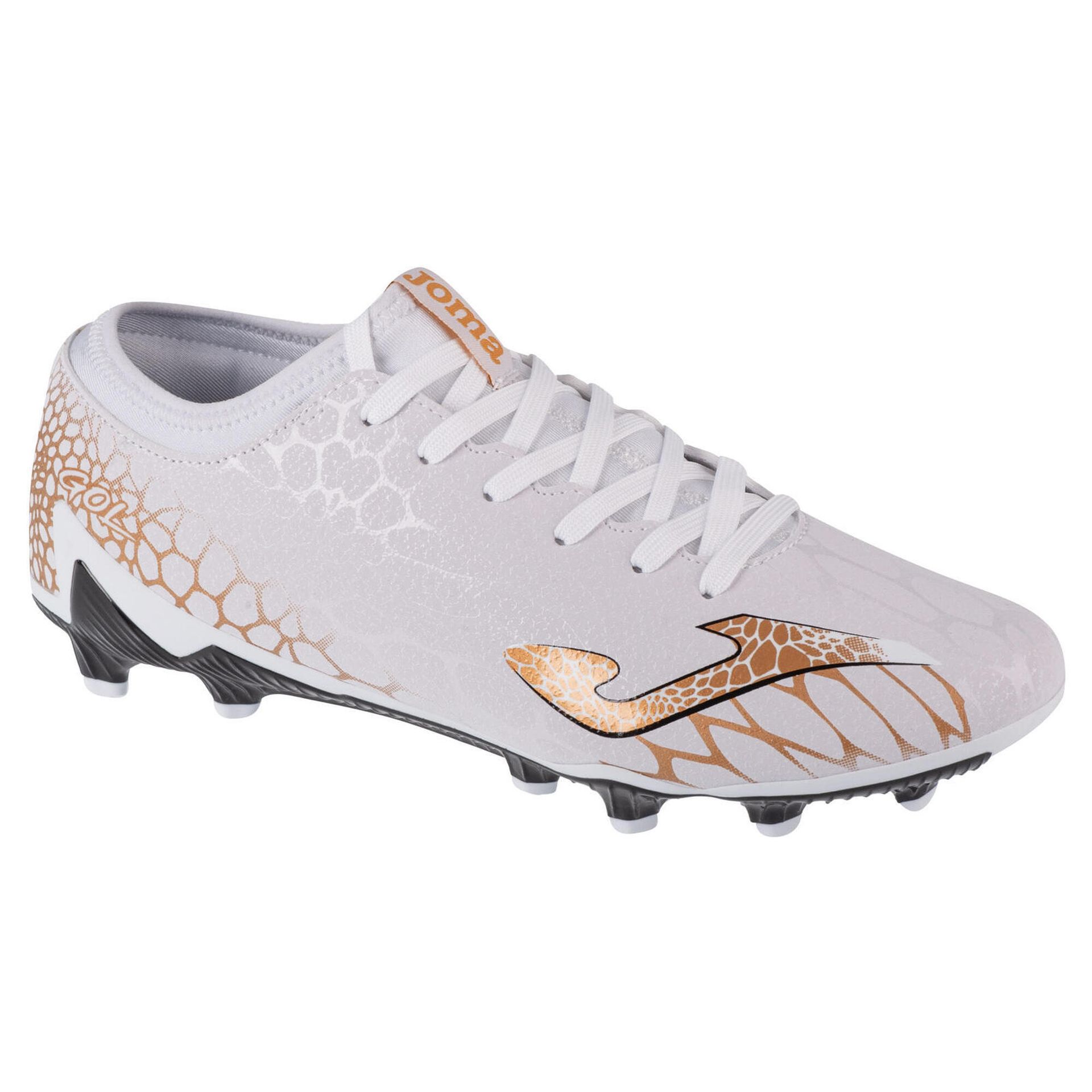 Joma Gol 2402 FG GOLS2402FG, Męskie, buty piłkarskie - korki, Biały