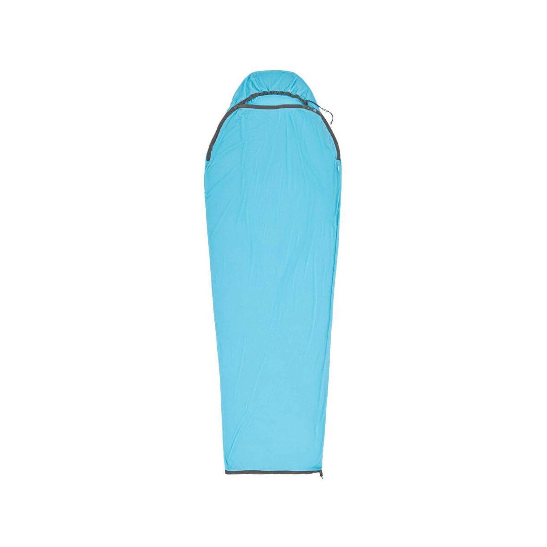Wkładka do śpiwora Sea to Summit Breeze Sleeping Bag Liner Mummy standard blue atoll/beluga