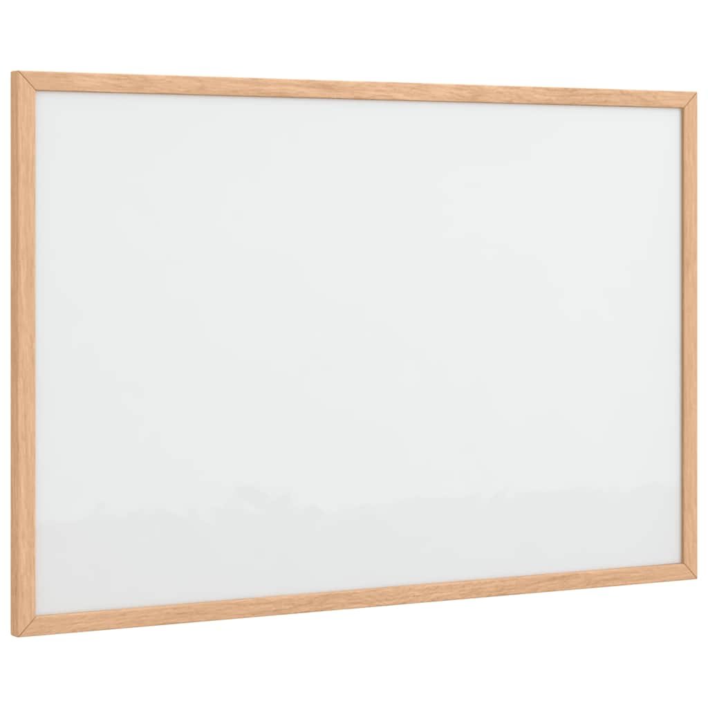 vidaXL Tablica magnetyczna z ramą z litego drewna sosnowego 60x40 cm