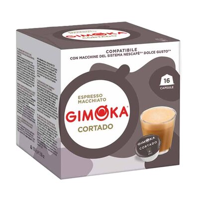 Kapsułki Do Ekspresu Gimoka Dolce Gusto Cortado 16 Sztuk