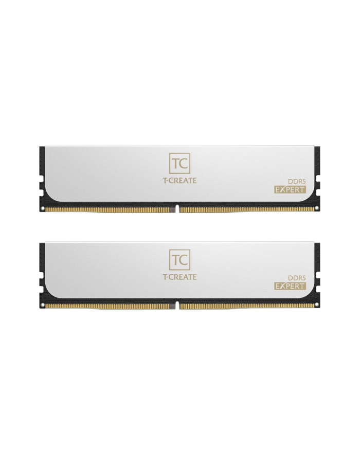 Pamięć DDR5 Team Group T-Create Expert 48GB 2x24GB 6400MHz CL32 1,35V White