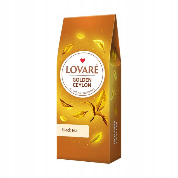 LOVARE HERBATA Golden Ceylon 80 g liściasta