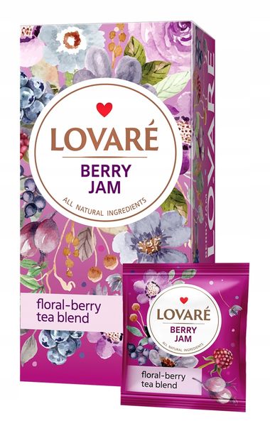 LOVARE HERBATA BERRY JAM 24 saszetki