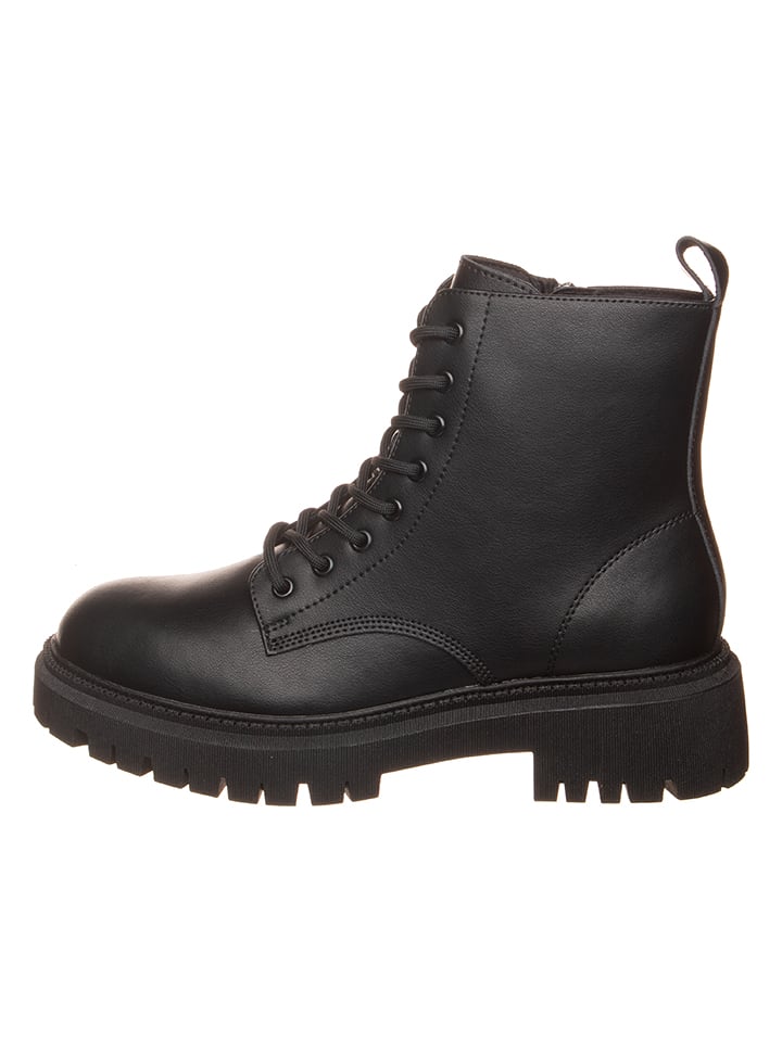 Skechers Skórzane botki 