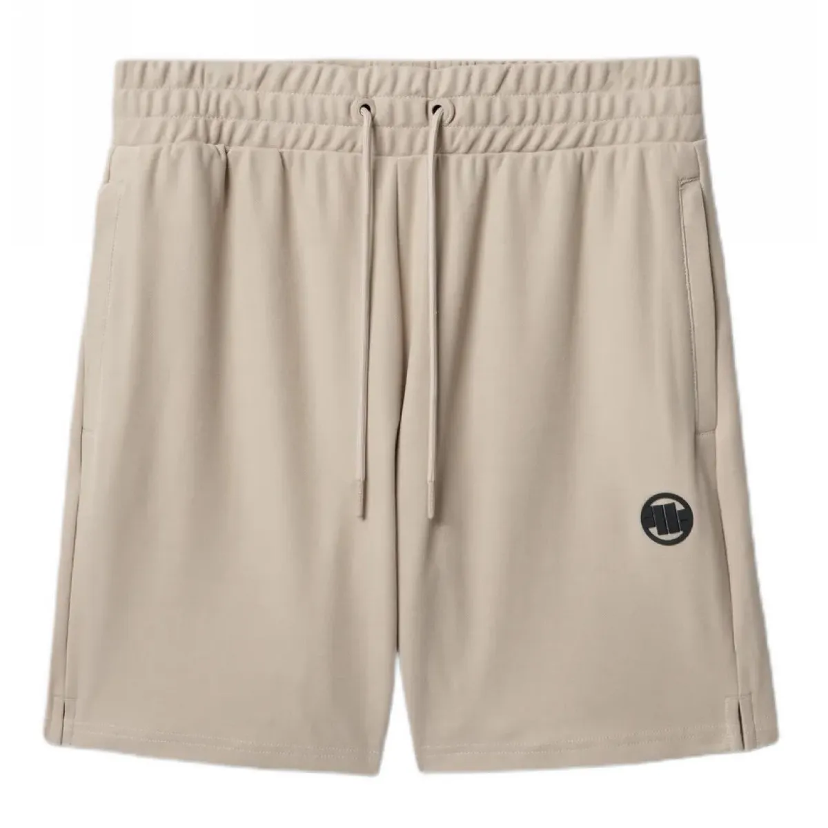 Szorty dresowe Pit Bull Heavy Weight 220 Coolmax Pique Rockey '25 - Piaskowe