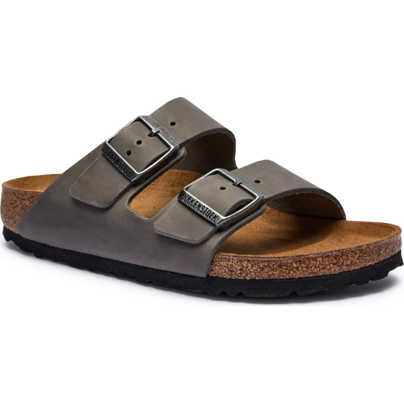 Birkenstock Skórzane klapki Arizona LEOI