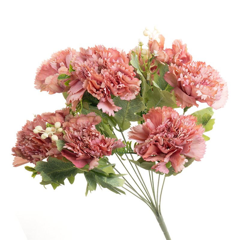 Bukiet goździków 46cm O446-060 PK1 sztuczne goździki różowe