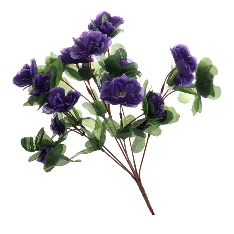 Sztuczny bukiet azalii 33cm C008 V01 sztuczna azalia fioletowa