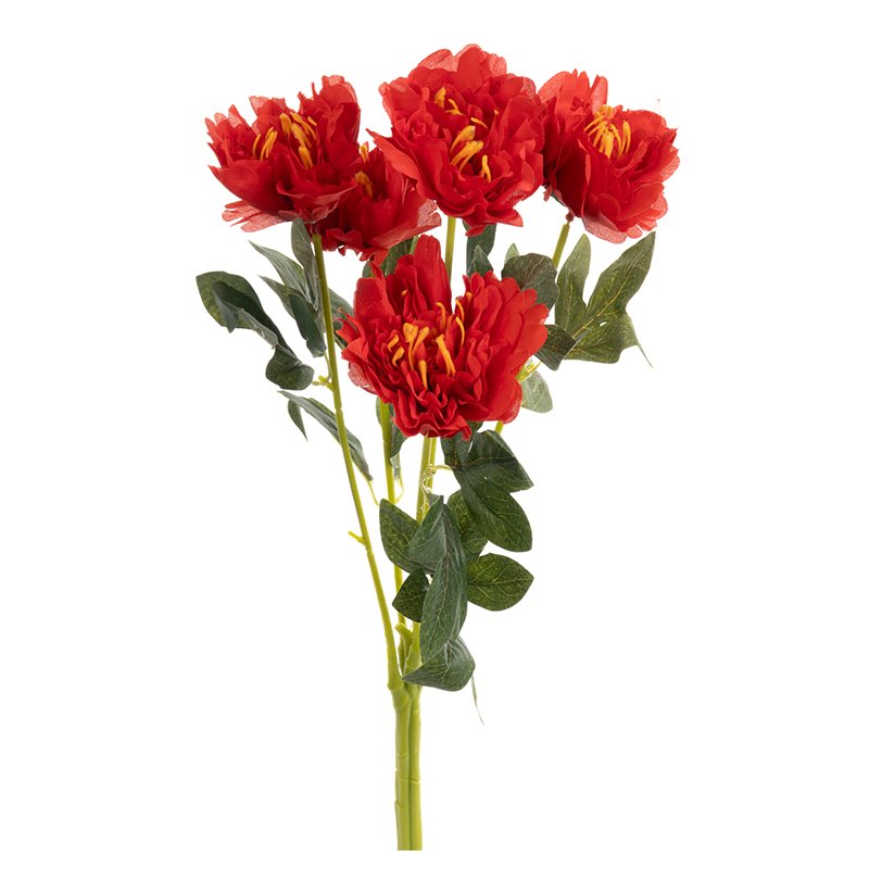 Bukiet dalia 52cm O50-054 C6 sztuczna dalia czerwona