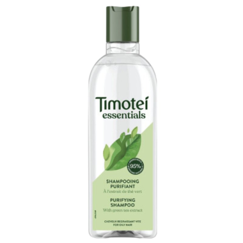 Timotei Essentials Oczyszczający Szampon do Mycia Włosów z Zielona Herbatą 400ml