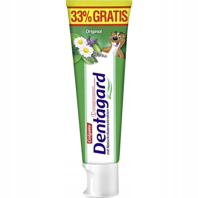 Niemiecka Colgate Dentagard pasta ziołowa do mycia zębów 100 ml
