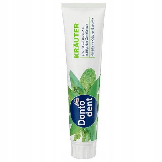 DONTODENT Krauter PASTA do zębów ZIOŁOWA 125ml DE