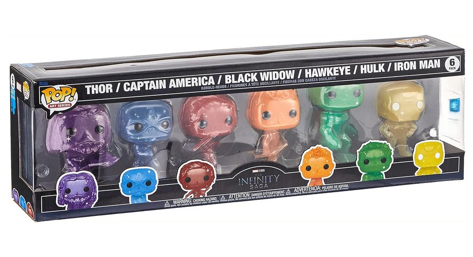 Funko Pop! Artist Series: Marvel Infinity Saga- 6-Pak