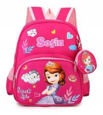 Plecak + portmonetka do szkoły przedszkola szkolny SOFIA dla dziewczynki