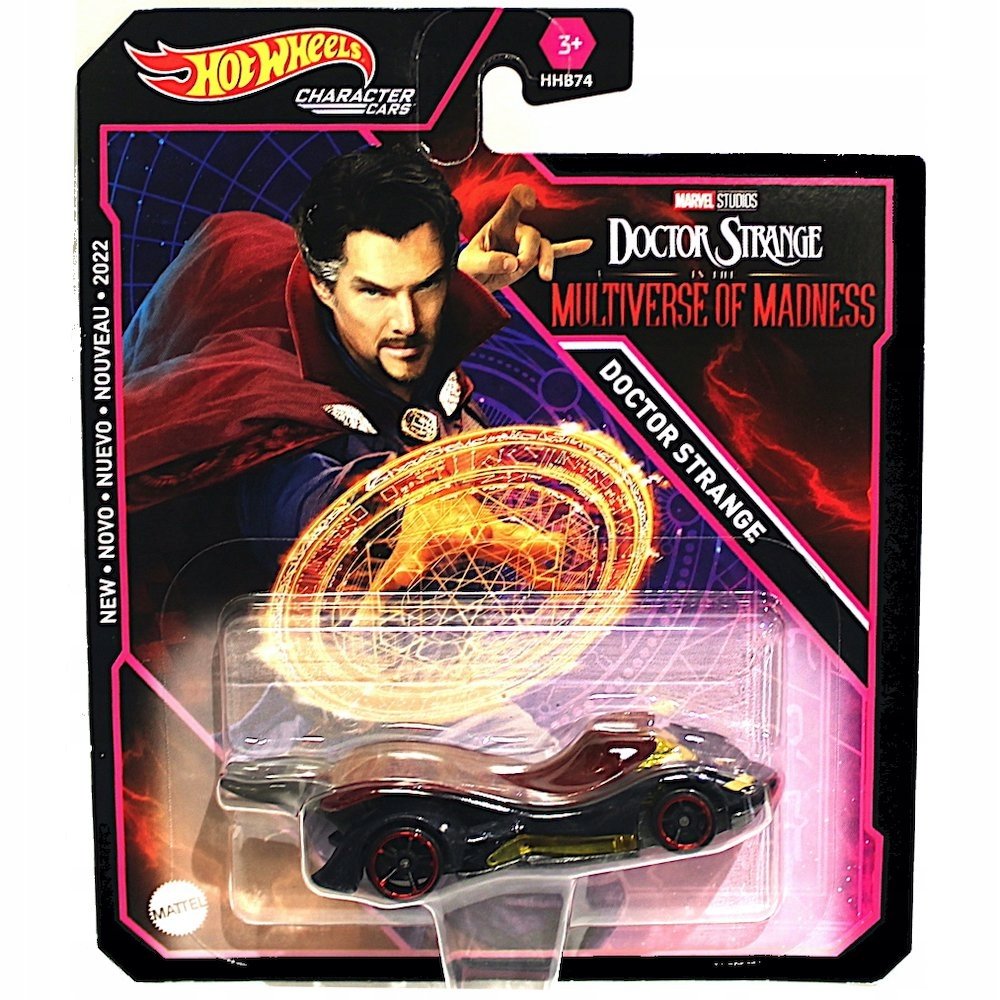 Hot Wheels Character Cars Marvel Doctor Strange Mattel