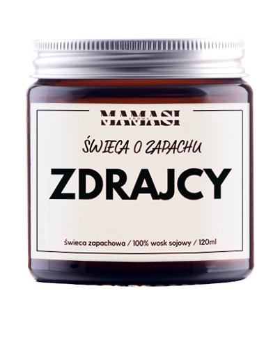 Świeczka Sojowa O Zapachu Zdrajcy, Prezent, Upominek, Zapachowa 120Ml