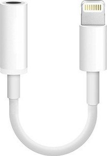 Adapter USB Vega J-002 Lightning - Jack 3.5mm Biały 30189