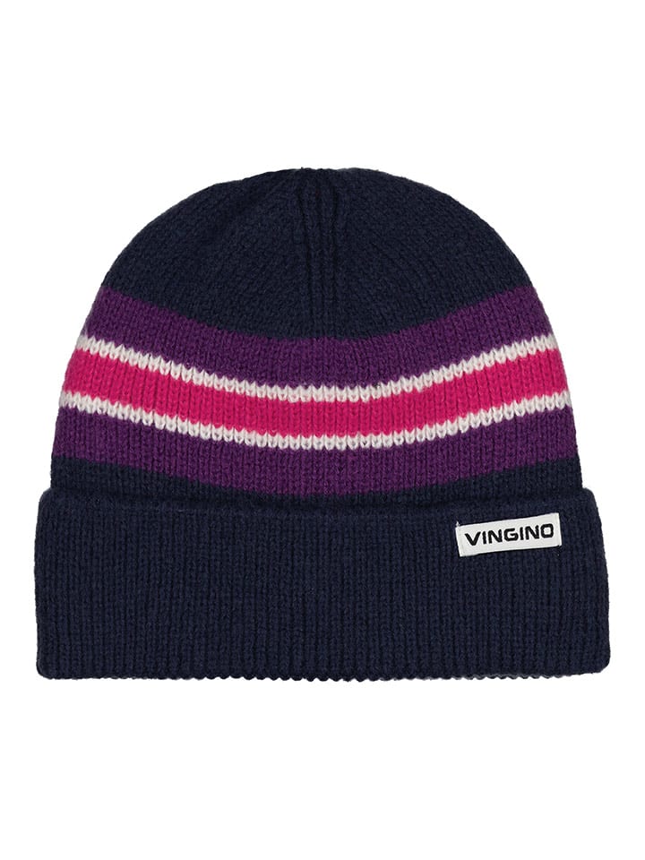 Vingino Czapka w kolorze granatowym