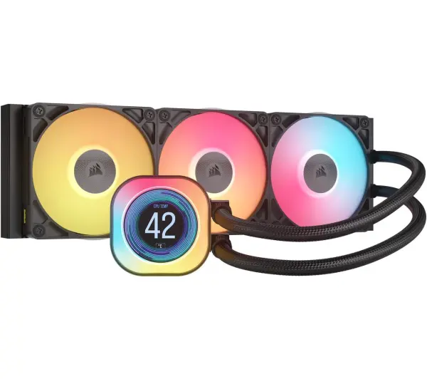 Corsair iCUE LINK Titan 360 RX LCD RGB Czarny