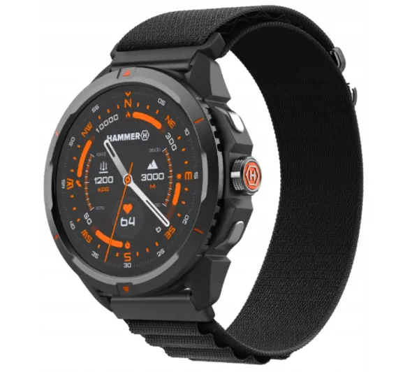 myPhone Watch 2 Czarno-pomarańczowy