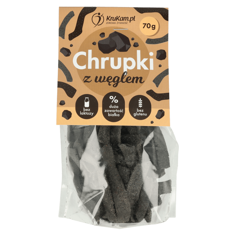 Chrupki z węglem 70g