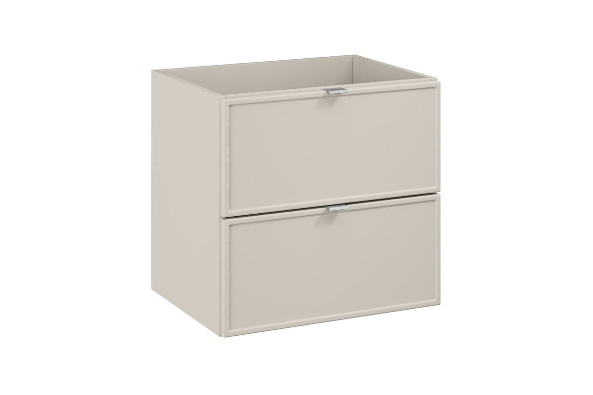 Szafka łazienkowa pod umywalkę Comad Bella 60 cm kaszmirowy mat 82-60-46-2S