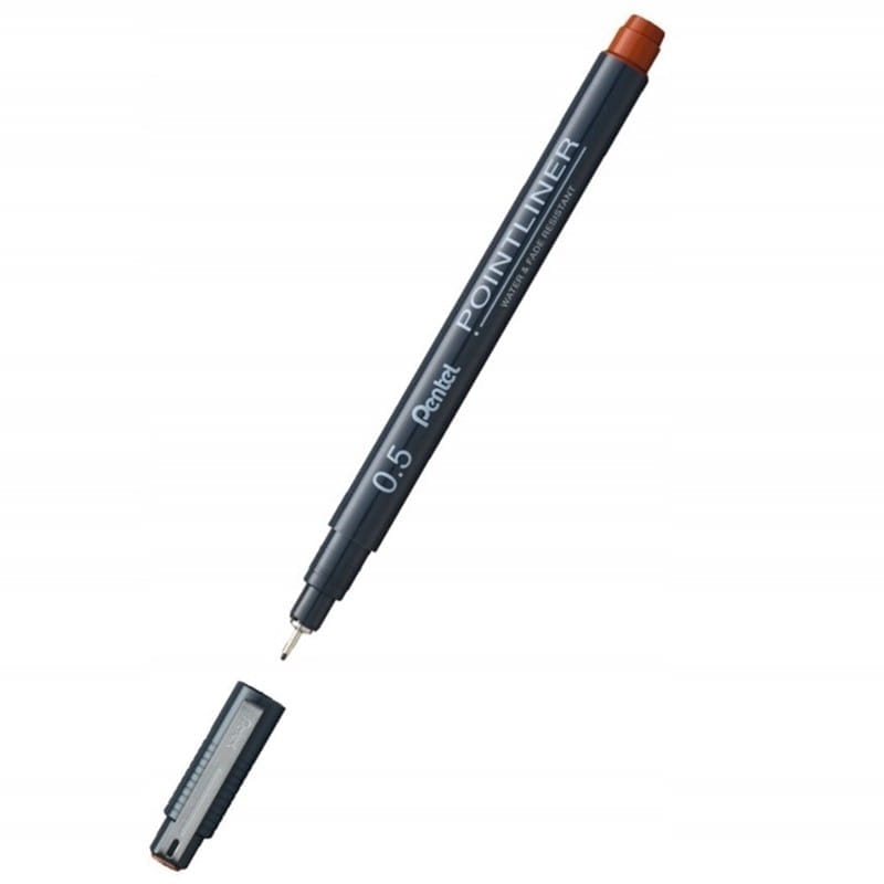 Cienkopis PENTEL POINTLINER miedziany 0,5mm 1szt. /S20P-5SG/