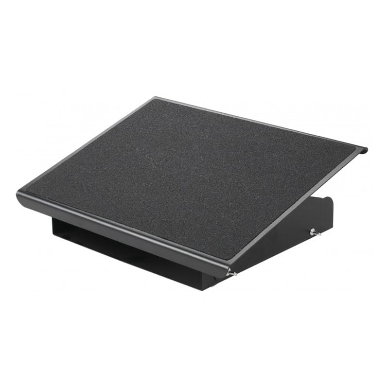 Podnóżek ergonomiczny Q-CONNECT z regulacją nachylenia 415x326mm antypoślizgowy metalowy 1szt. /KF17950/