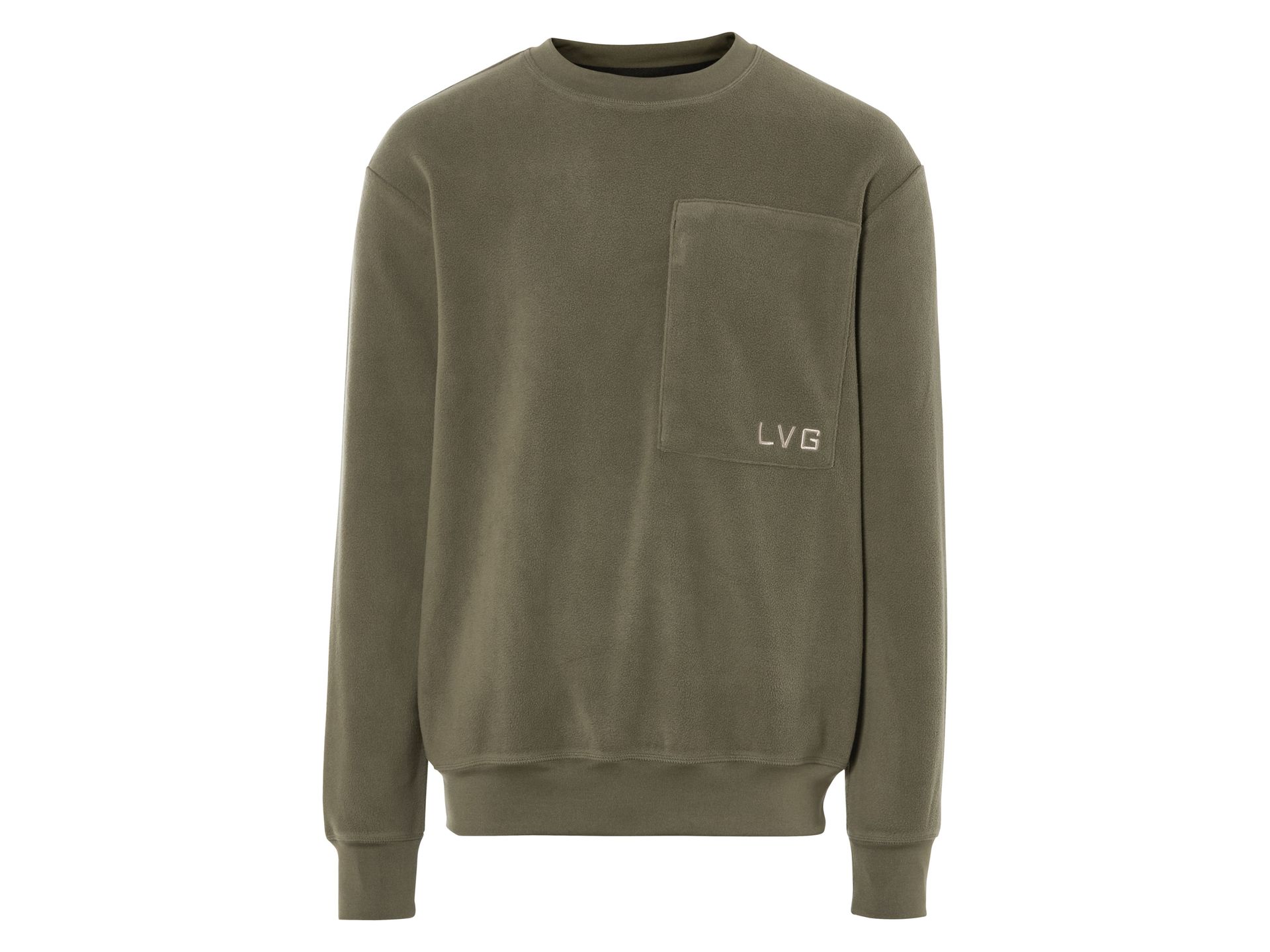 LIVERGY® Bluza męska polarowa (XL (56/58), Khaki)