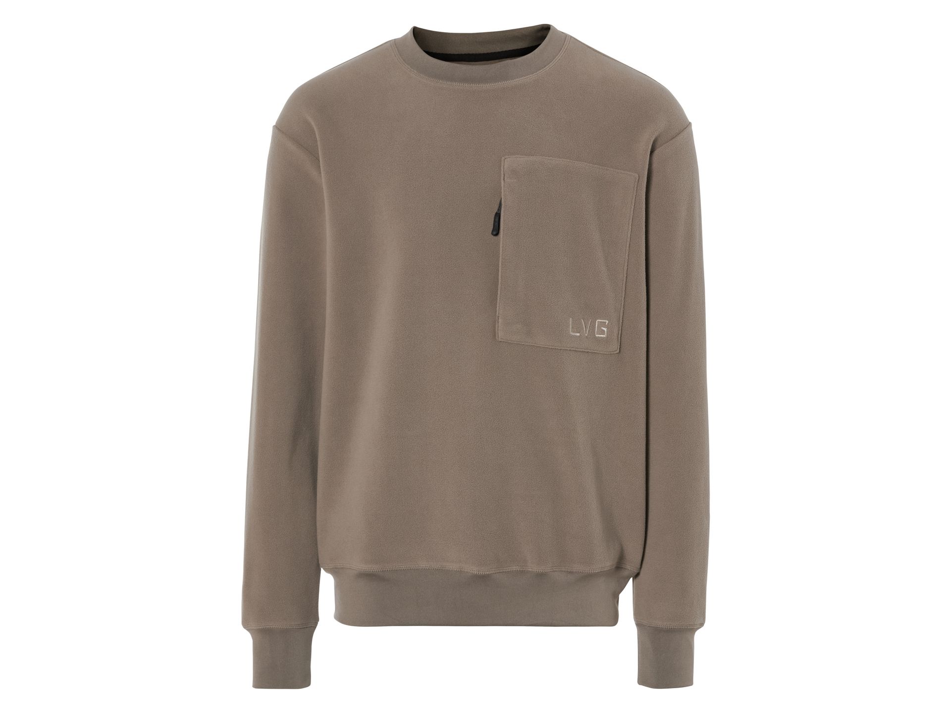 LIVERGY® Bluza męska polarowa (L (52/54), Brązowy)