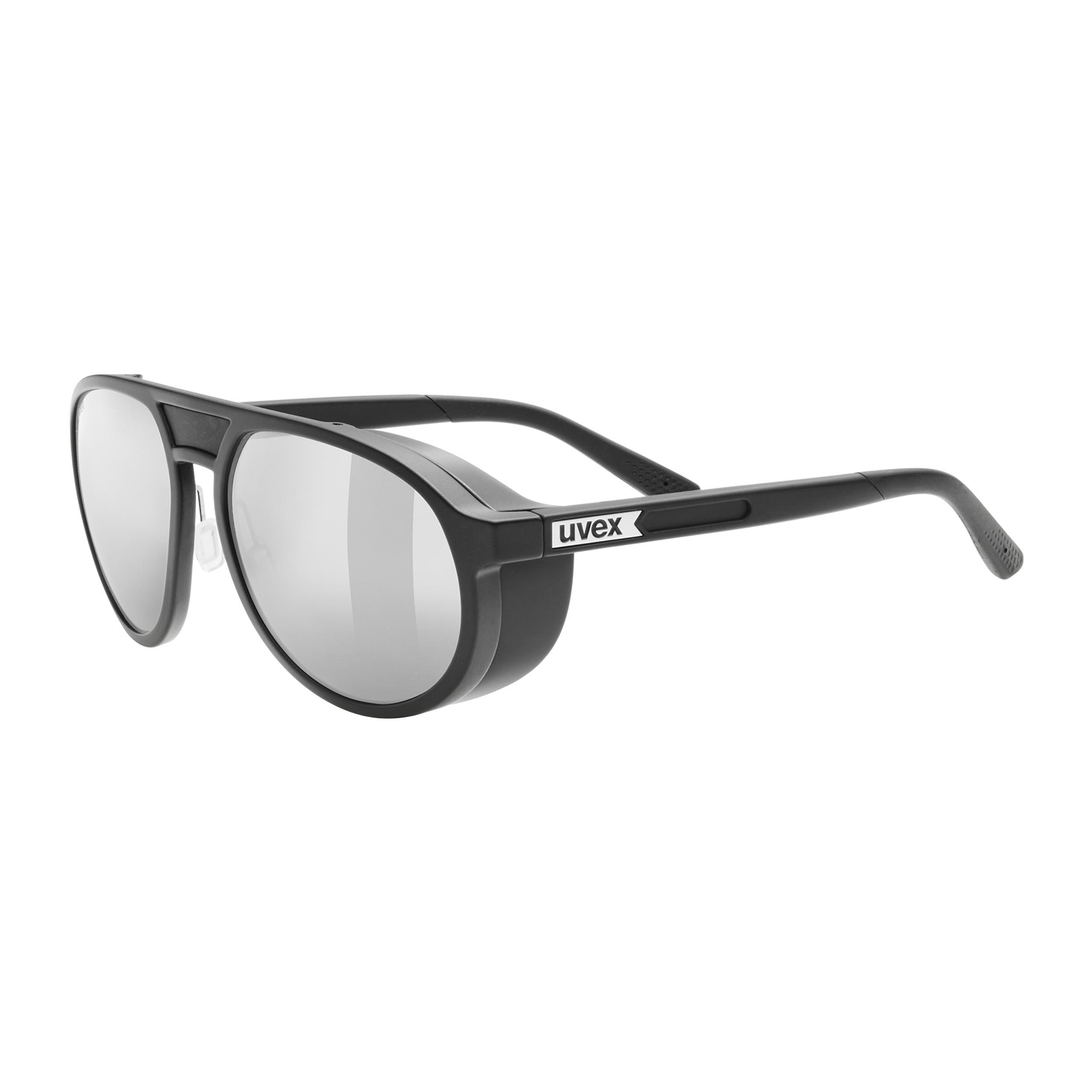 Okulary przeciwsłoneczne UVEX MTN Classic Pure black matt/mirror silver WYSYŁKA W 24H 30 DNI NA ZWROT