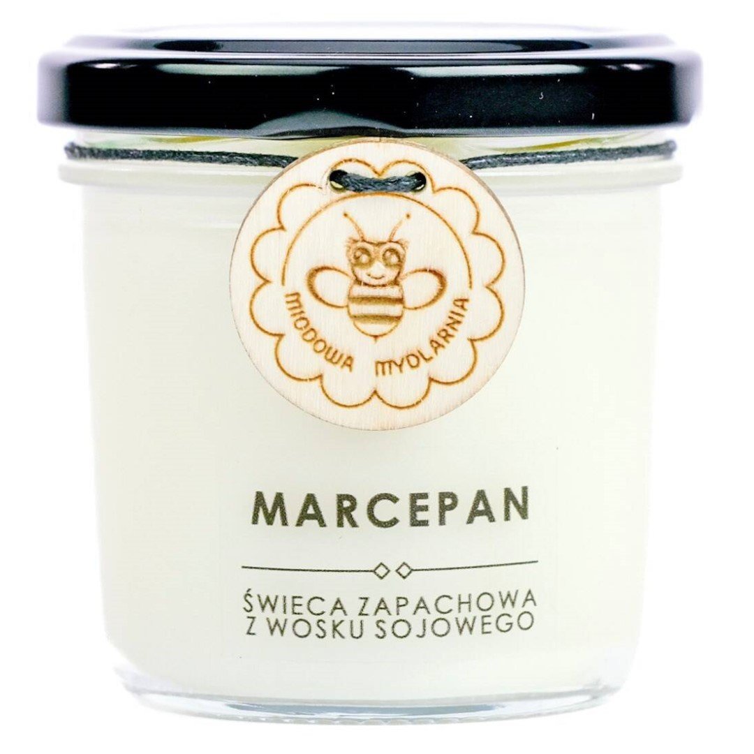 Miodowa Mydlarnia świeca sojowa Marcepan 120 ml