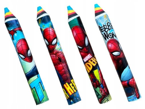 Gumka Kredka Do Ścierania Mazania Szkoły Dla Dzieci Chłopca Gumki Spiderman