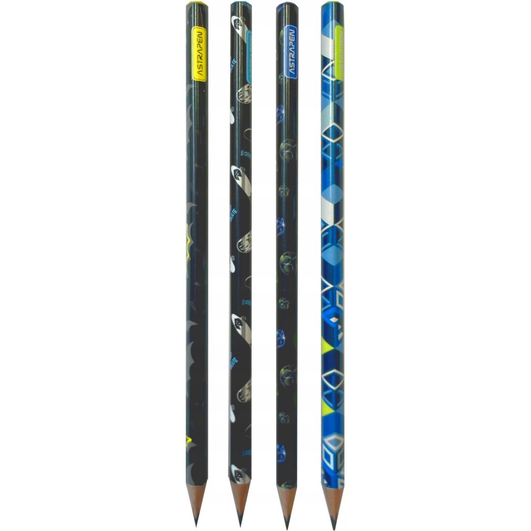 Ołówek Grafitowy Trójkątny Hb Play Astrapen 206023001