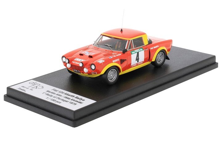 Trofeu Fiat 124 Abarth Rallye No.4 Rallye Wm 1:43 Dsn-19