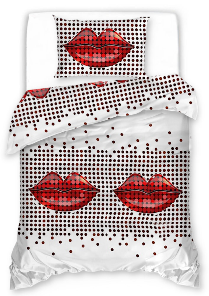 Pościel Z Mikrofibry 140X200 Usta 21240