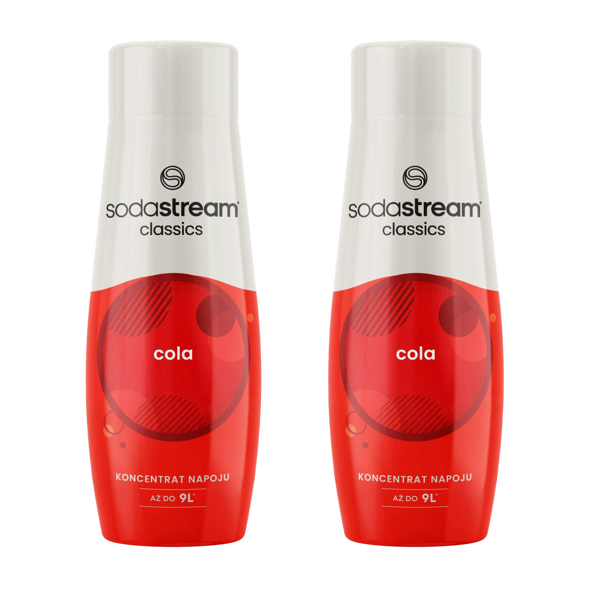 Zestaw Syropów do saturatora SODASTREAM Cola Classic Bez cukru 2x440ml