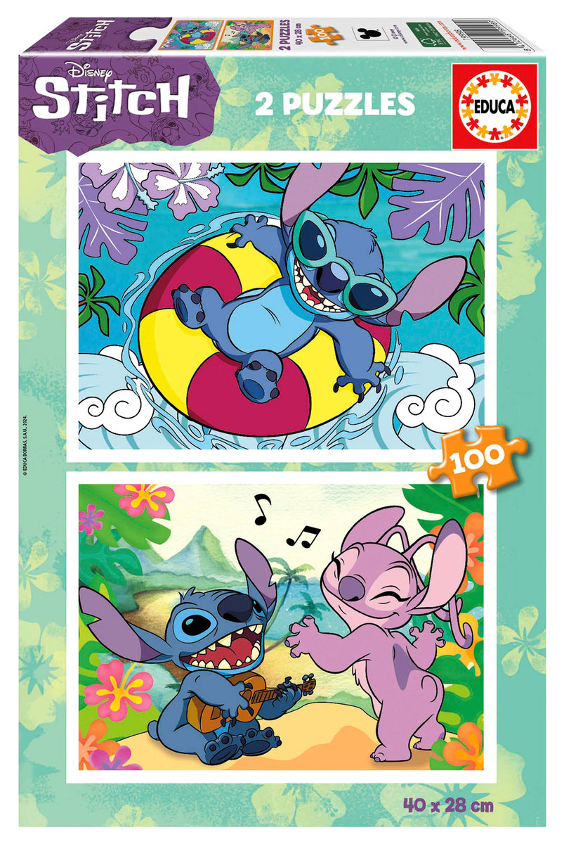 Educa, Puzzle Stich, 2 x 100 el.
