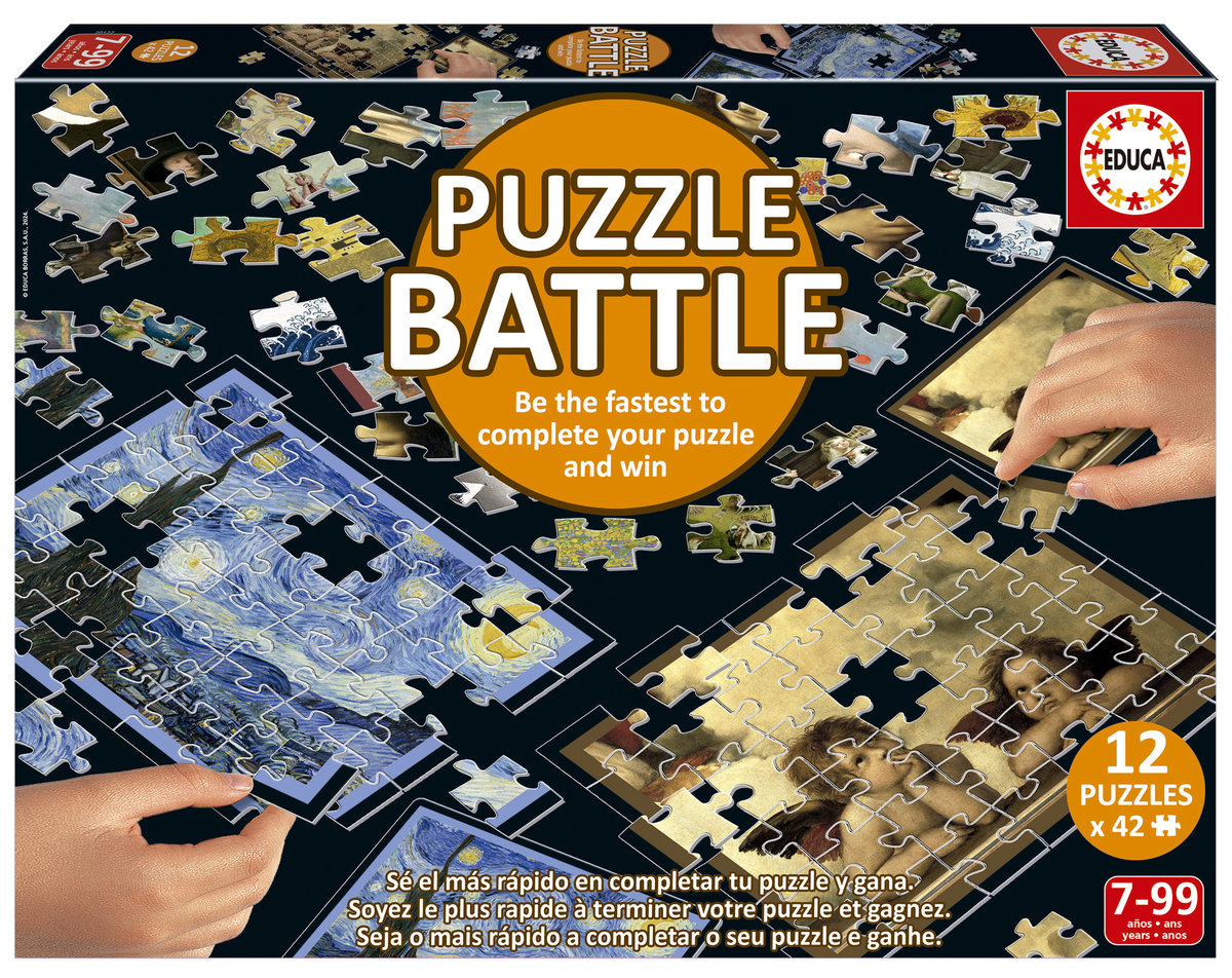 Educa, Puzzle Sztuka, 12 x 42 el.