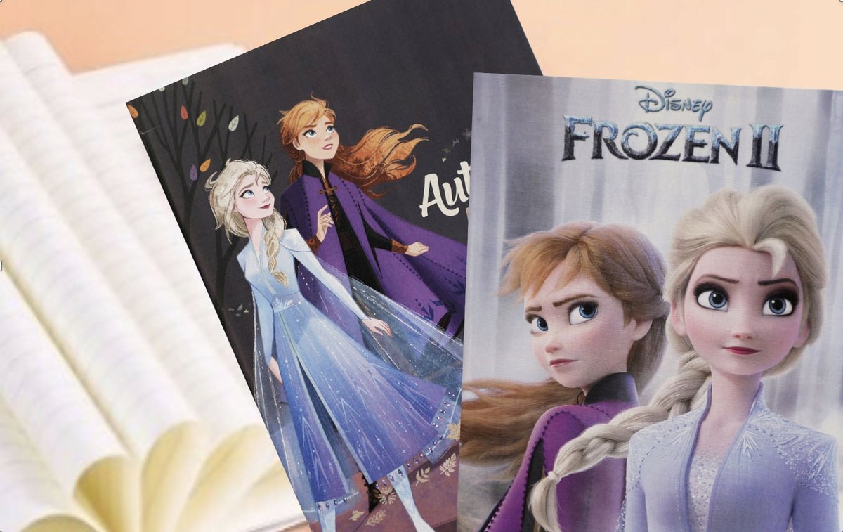 ZESZYT W LINIĘ notes do szkoły DISNEY 60k FROZEN dla dziewczynki dzieci