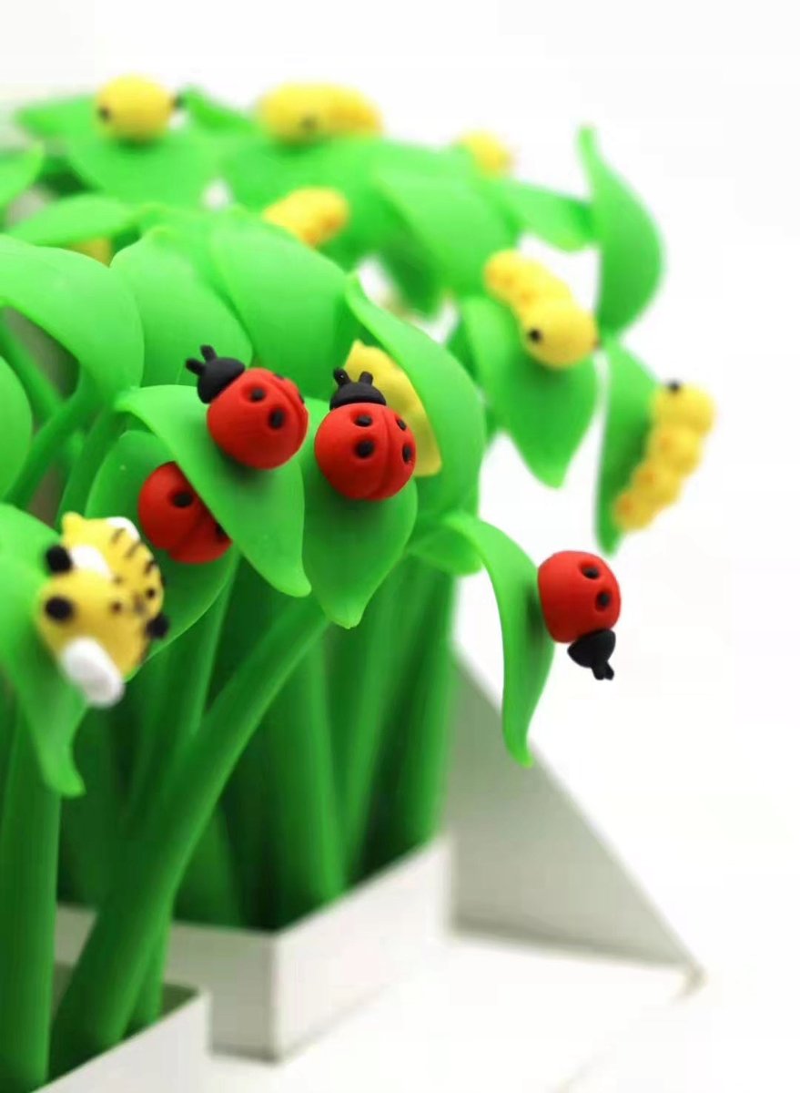 Długopisy Osy Biedronka Liszka Osa Biedronki Owady Na Liściu Cienkopisy