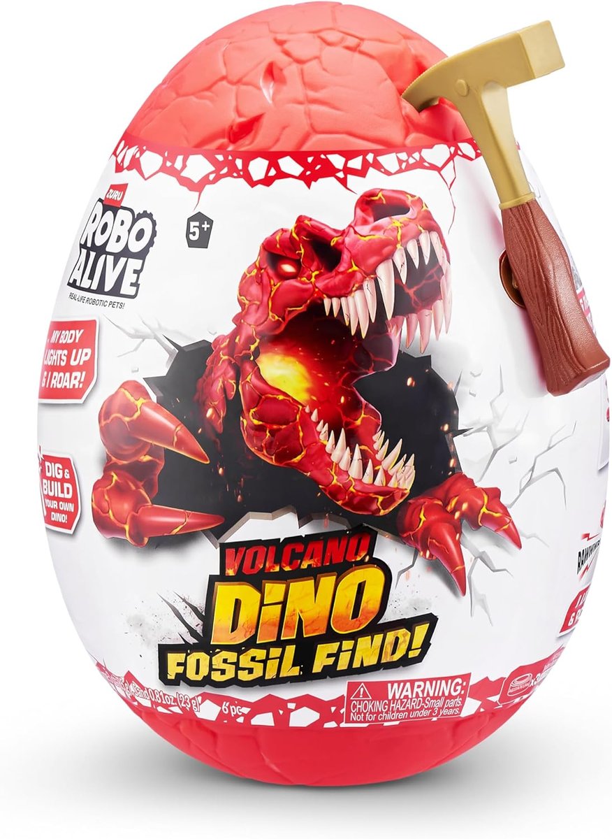 ZURU, Robo Alive, Skamieniałe Jajo Dinozaura